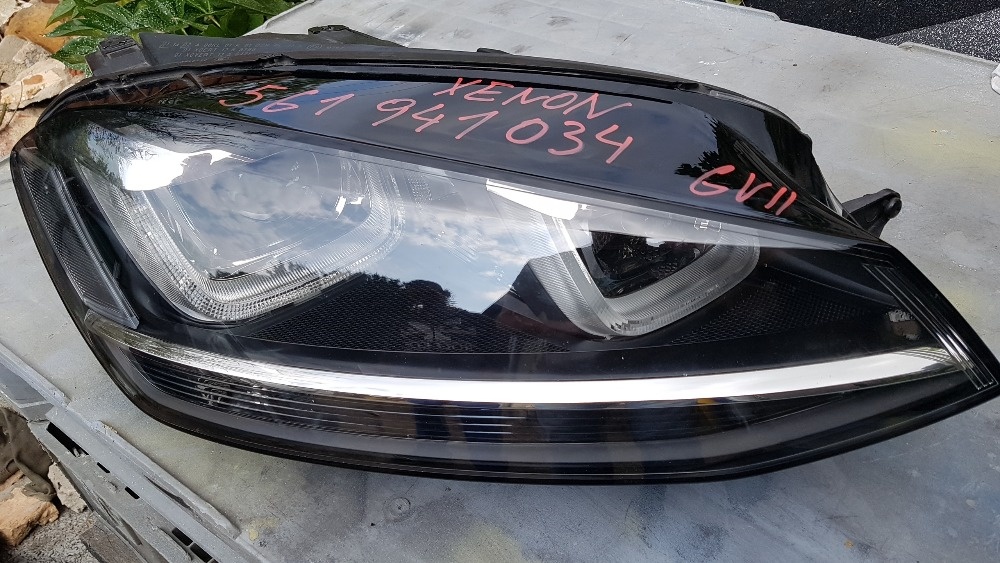 vw golf VII. hb i variant 4x kapota, blatníky světla dveře - 7