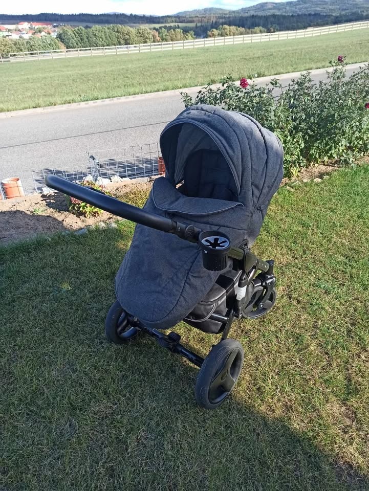 Kočárek Tudore Trapper grey stone 3 kombinace - 7