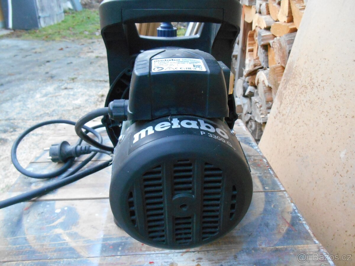 Zahradní čerpadlo Metabo P 3300 G - 7