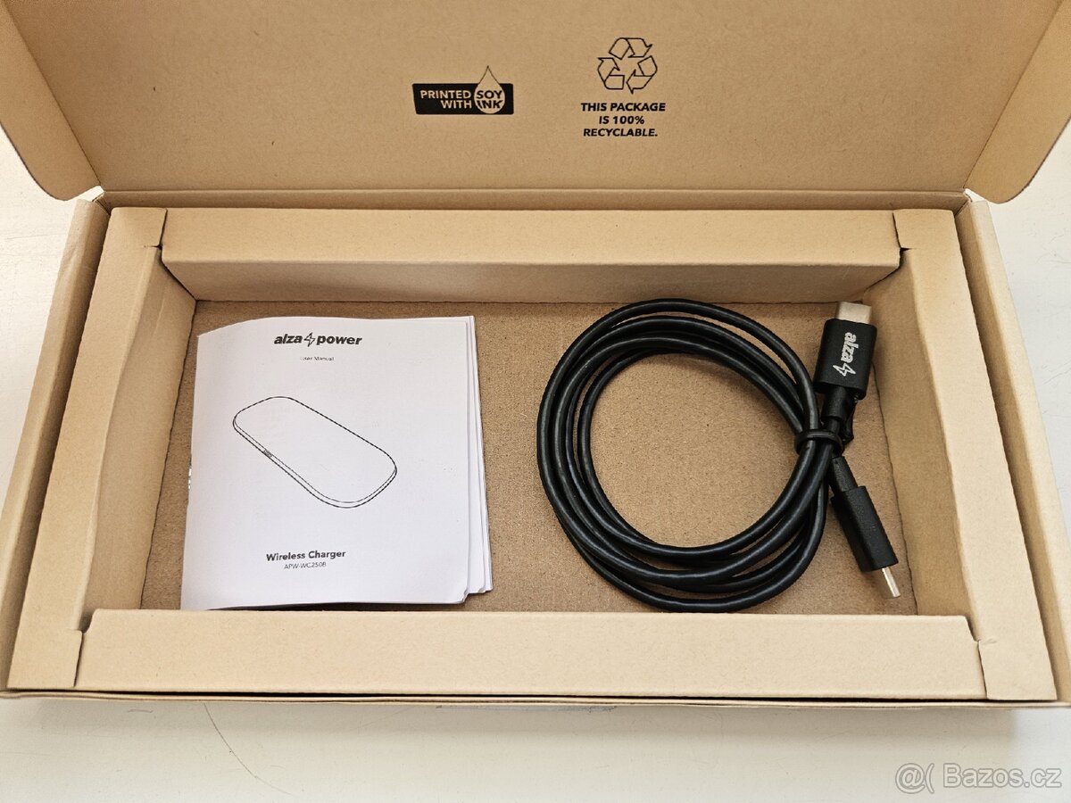 Bezdrátová Qi nabíječka dual 15W - 7