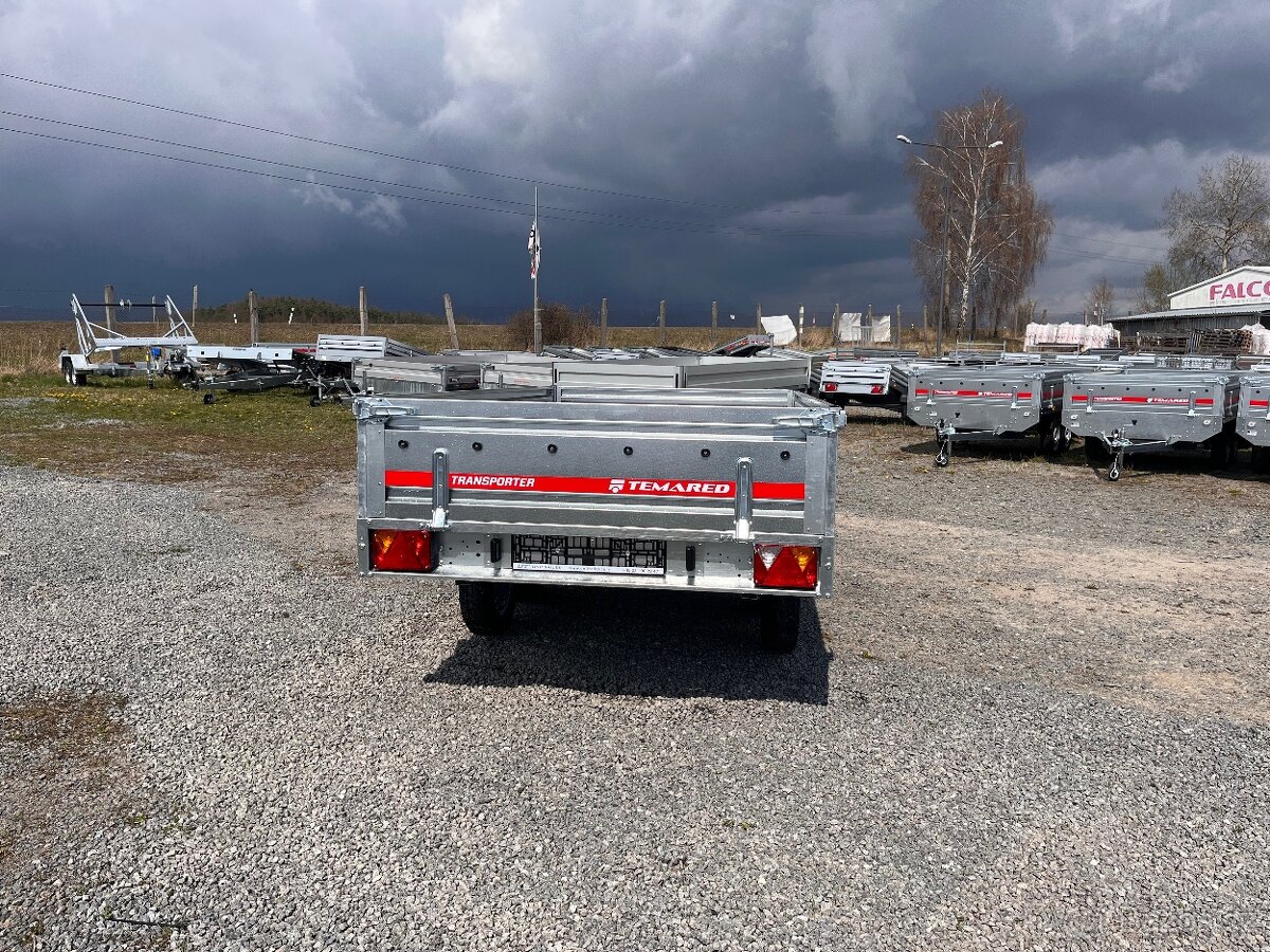 Přívěsný vozík, plato, 304x153 cm, 750 kg - 7