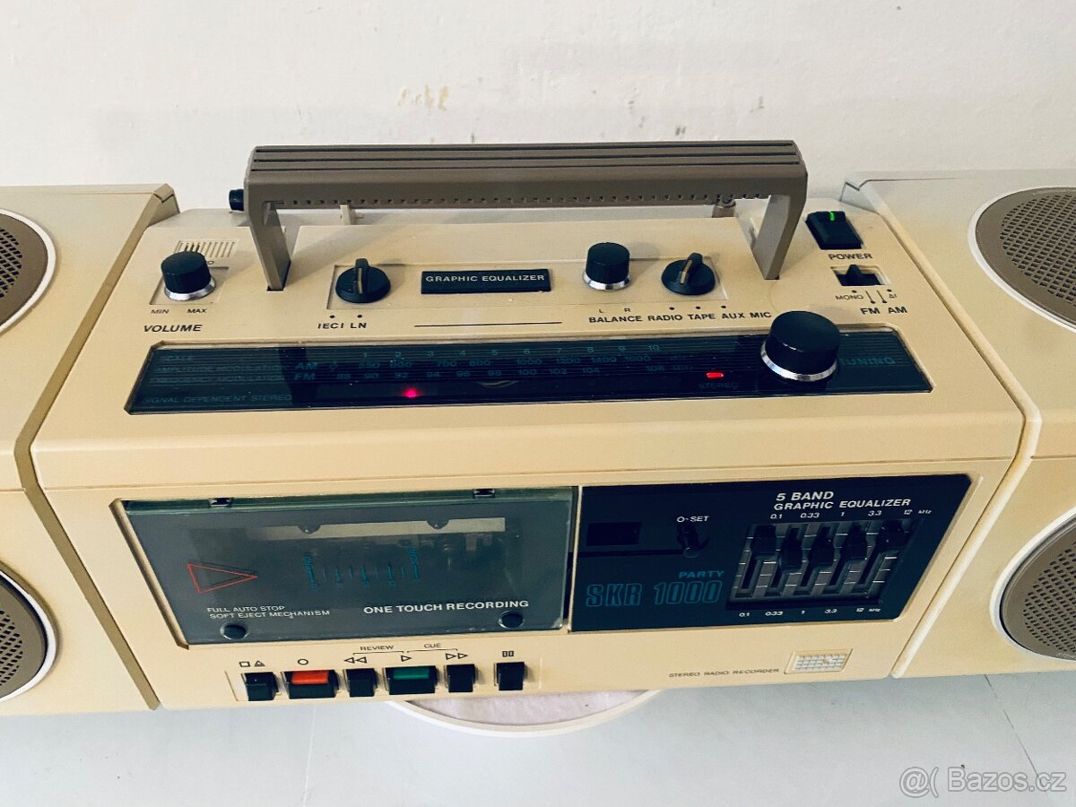 Radiomagnetofon RFT SKR 1000 Party, rok 1989 - 7