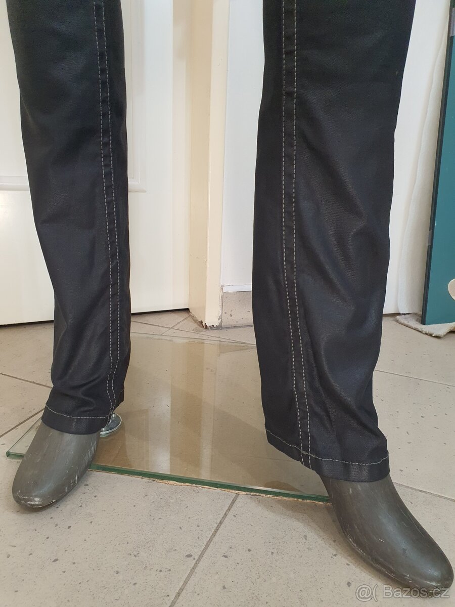 Rokker Diva Black Jeans Kevlarové moto džíny Vel. W27/L34 - 7