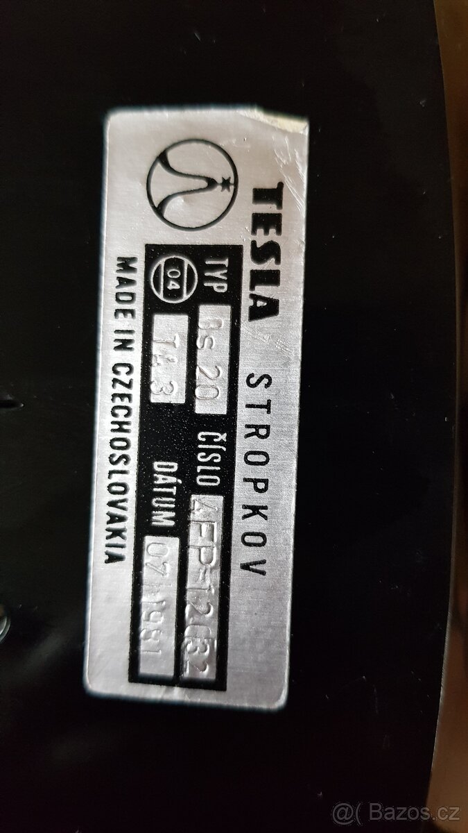 Retro telefon vytáčecí Tesla 1981 - 7