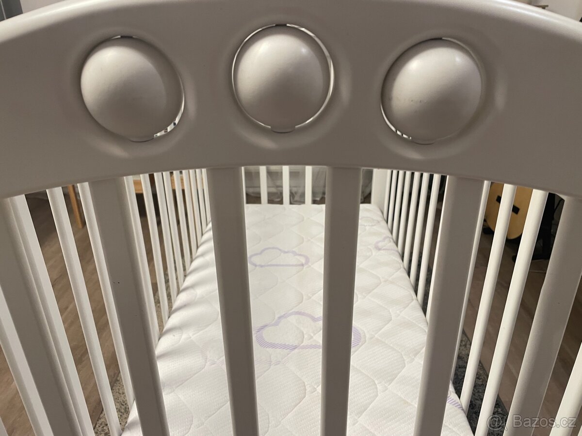 Dřevěná dětská postýlka Scarlett Atlanta - 7