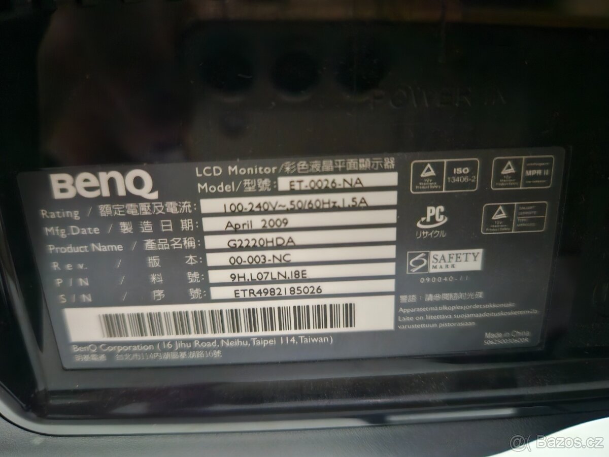 BenQ 21,5 ´´ Full HD - 7