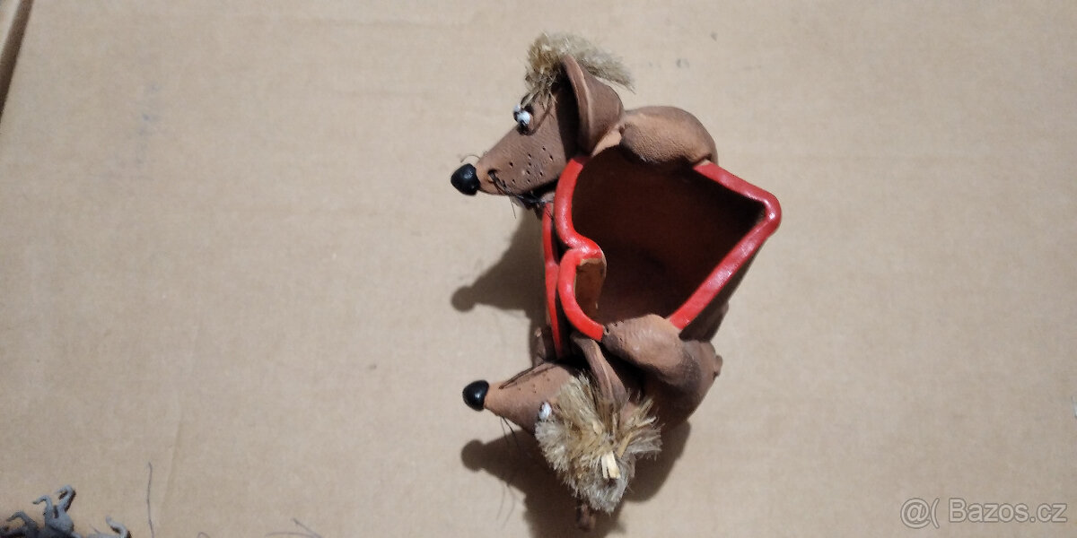 Dekorace-pedigu, z korálků, z keramiky - 7