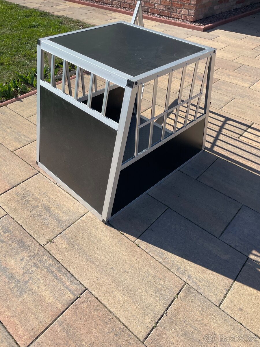 Hliníková klec pro psa do auta - 7