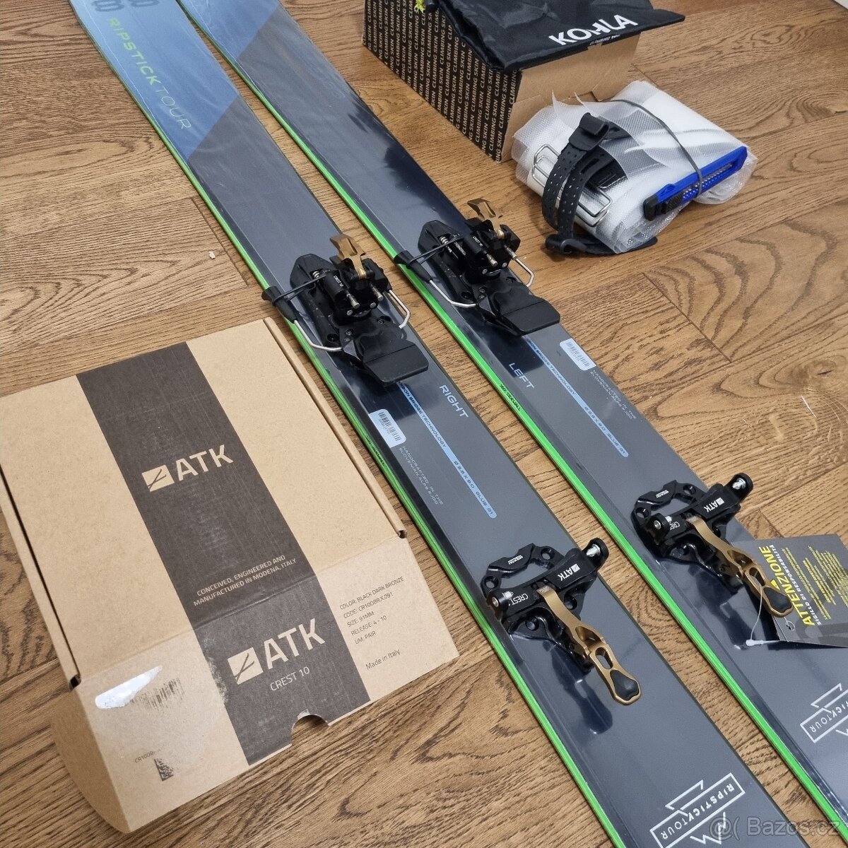 Nový skialp set Elan Ripstick Tour 88W + viazko + pasy Kohla - 7