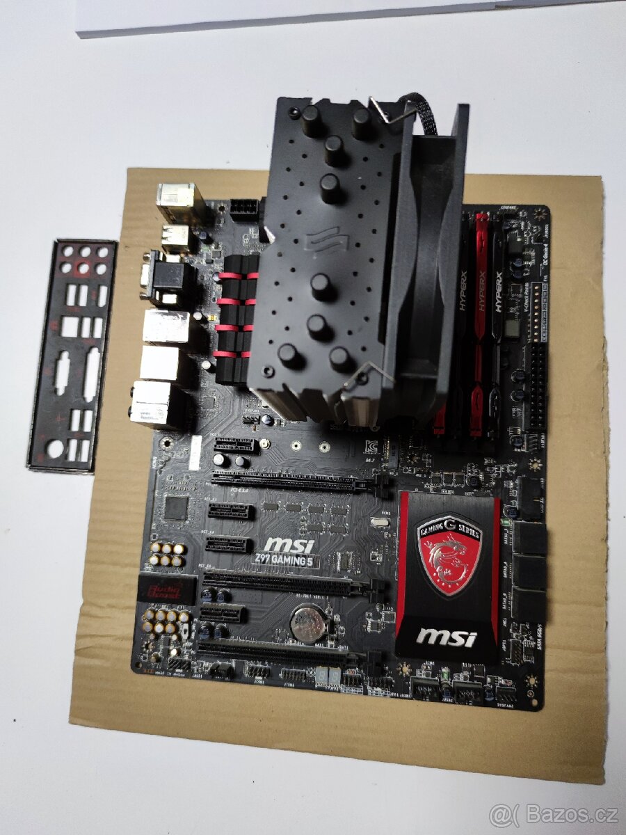 Kombo deska+CPU+ram a chladič - 7