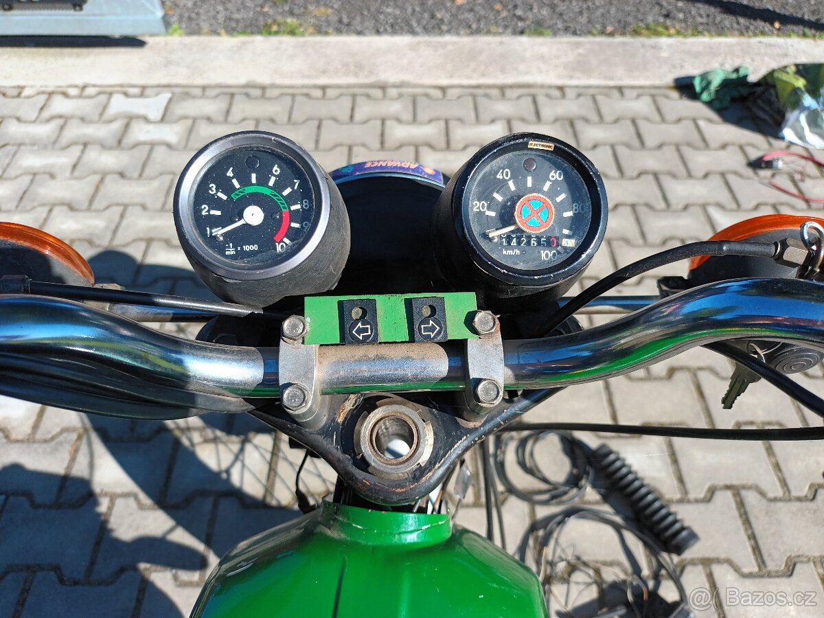 Simson S51 s původním TP R.V. 1985 - 7