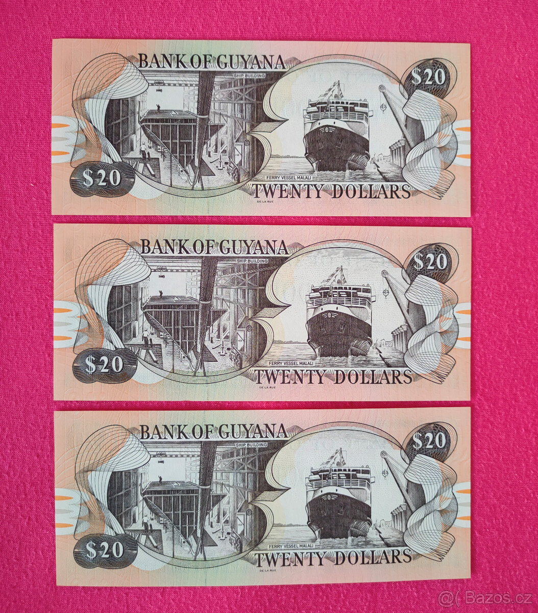GUAYANA - 20 Dollars - 7