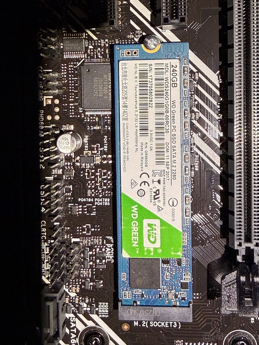 Herní PC Ryzen 5 5000, 16GB RAM, 8GB RX580 - 7