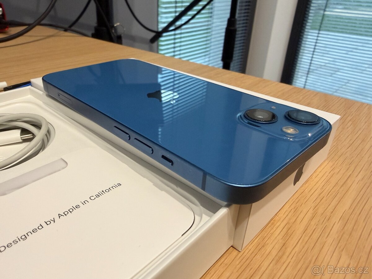 📱 iPhone 13 256GB Blue, hezký stav, příslušenství - 7