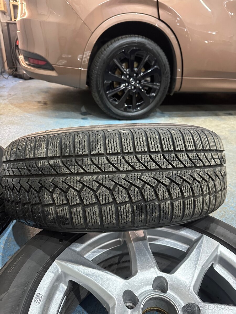 Alu 5x120 R17, zimní pneu 225/60/17, BMW X3 - 7