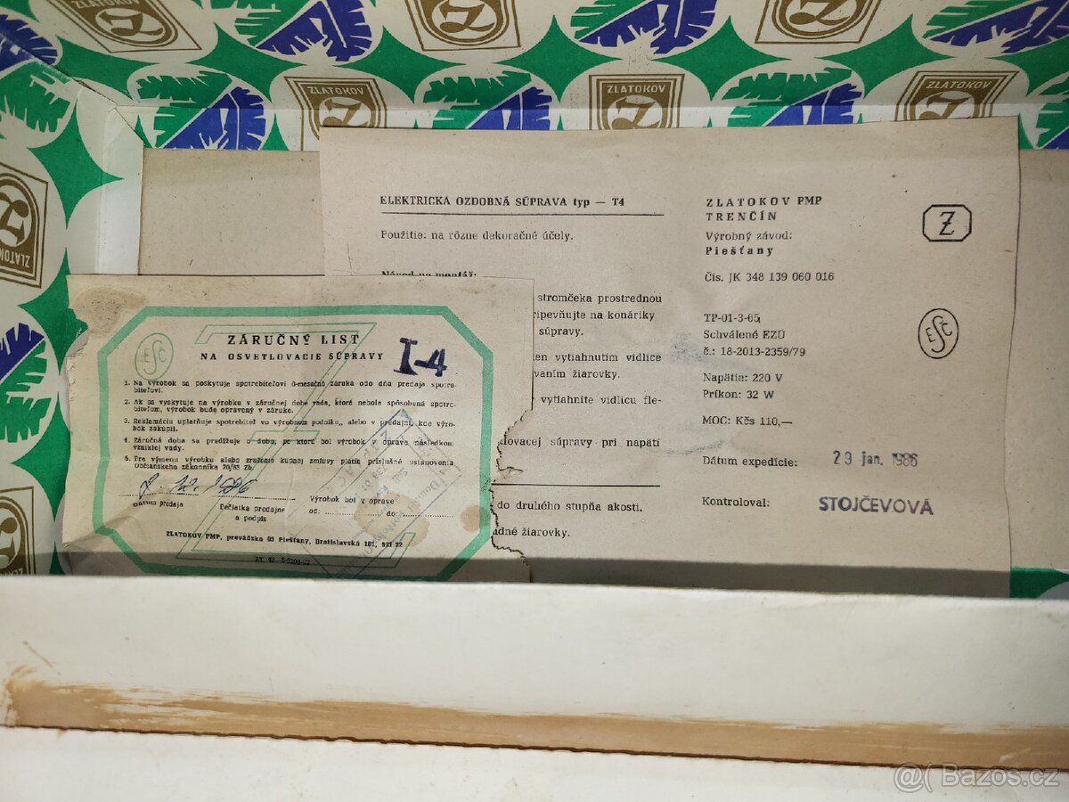 Retro vánoční osvětlení 112 - 7