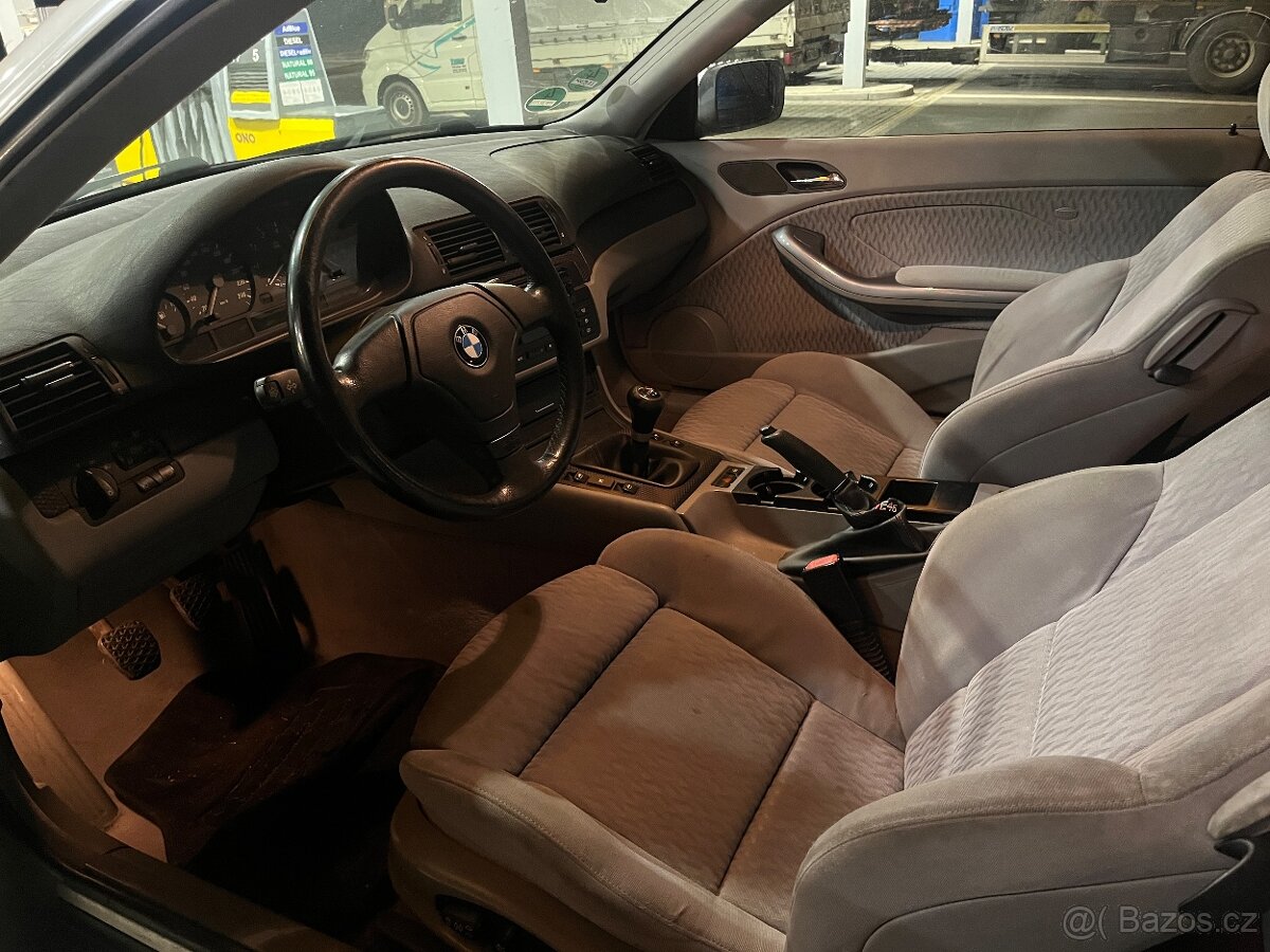 Prodám BMW e46 323ci coupe manuál M52TUB25 projekt - 7