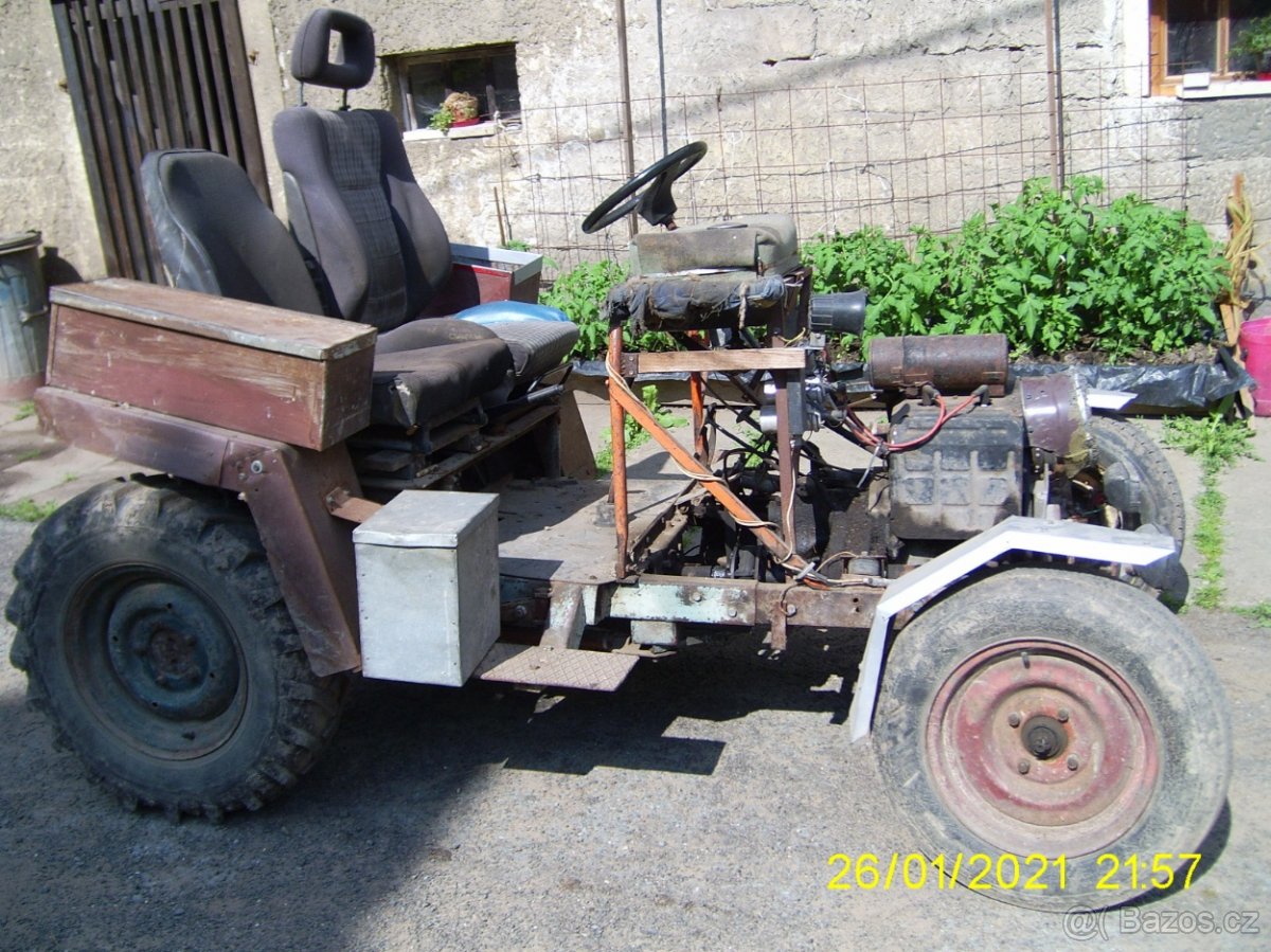 malotraktor domácí výroby - 7
