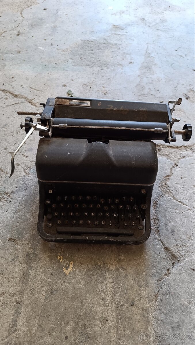 Psací stroj 500,- - 7