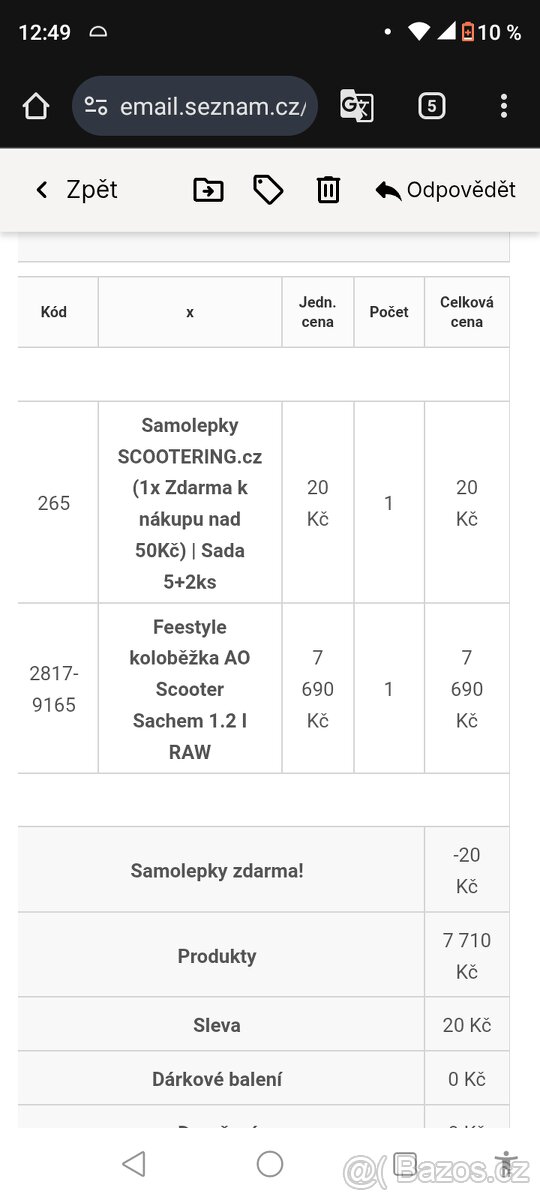 FREESTYLE KOLOBĚŽKA PROFI - 7