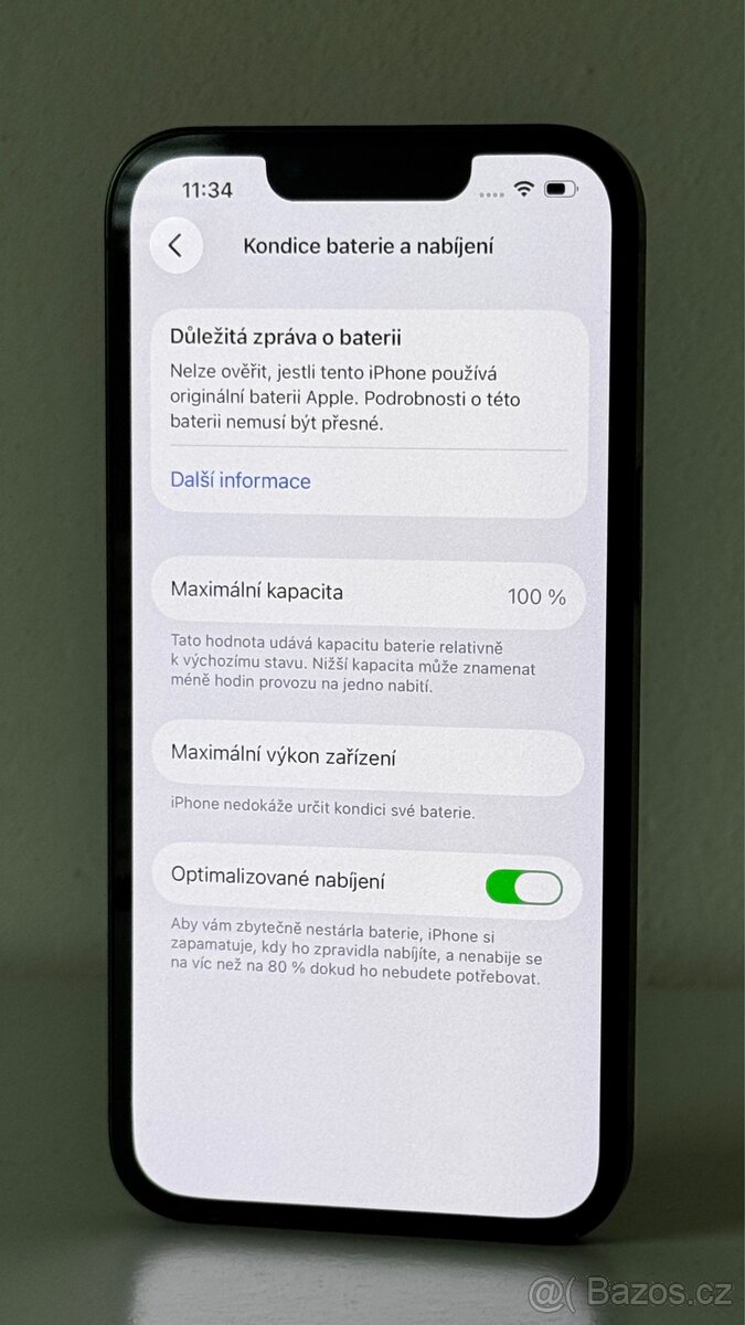 iPhone 13 128gb baterie 100% - 7