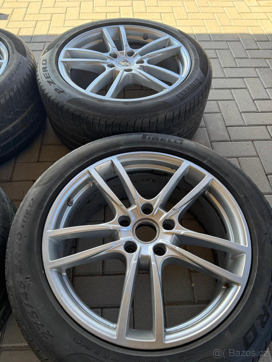 r20 origo alu porsche, dvourozměr, letní pneu pireli - 7