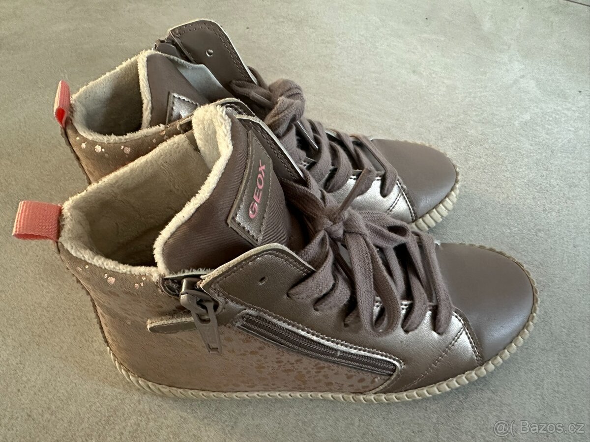 Dívčí podzimní - zimní boty GEOX - 7