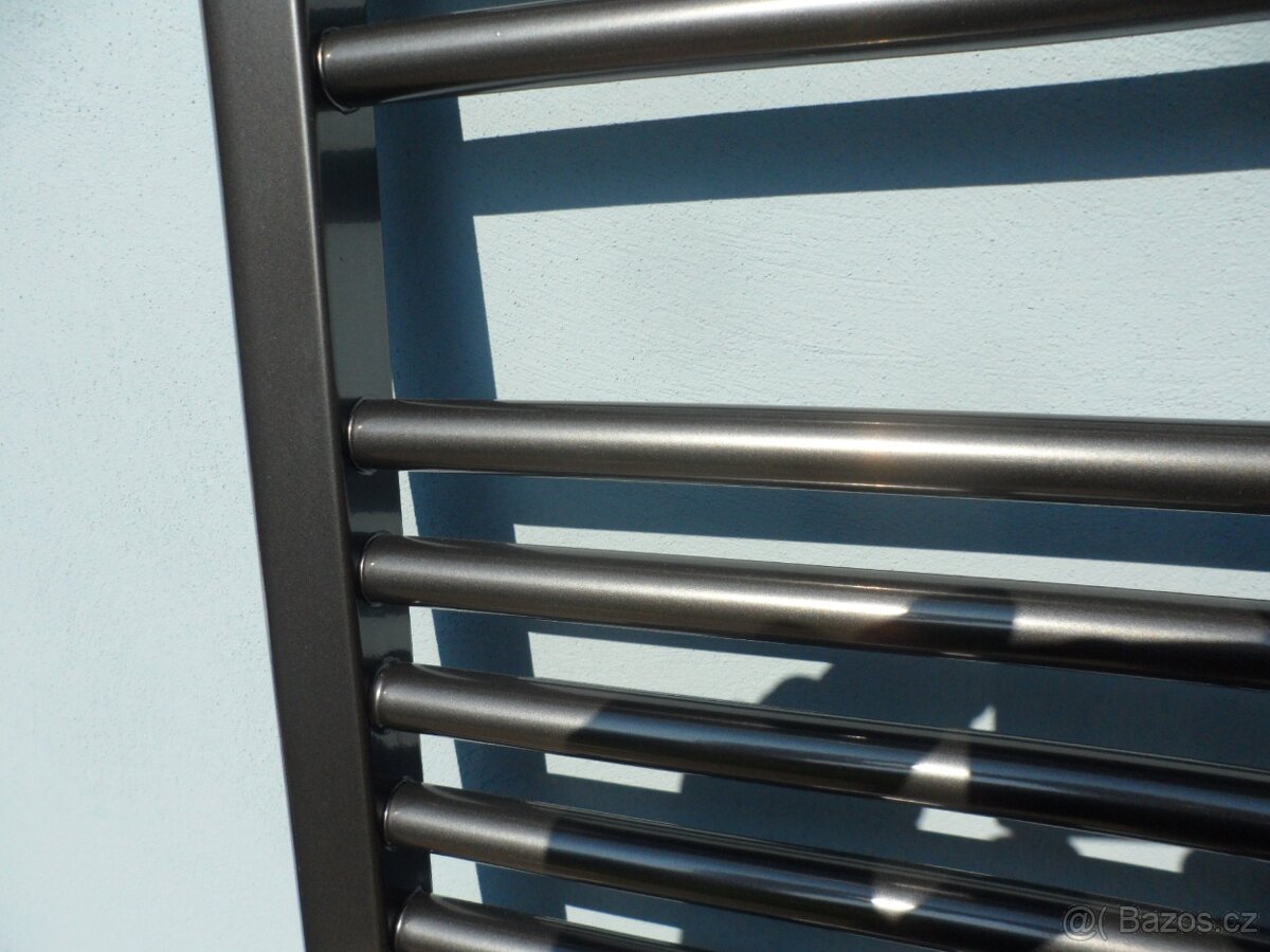 Koupelnové žebříky ČERNÁ MAT a ANTRACIT - 7