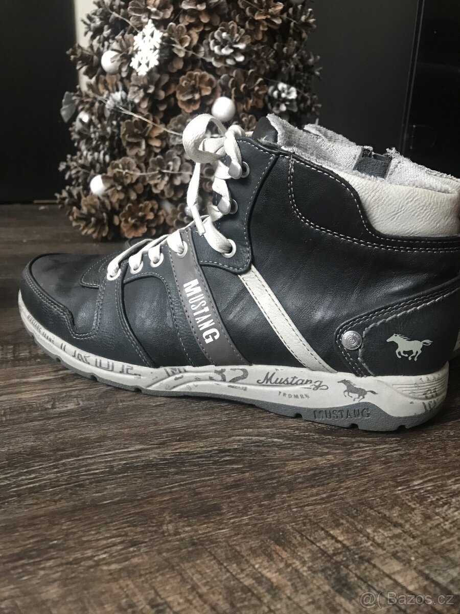 Panske kotnikove boty Mustang - 7