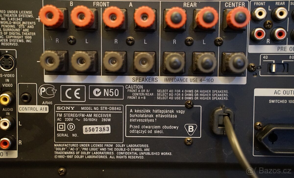 SONY STR DB 840QS - 7