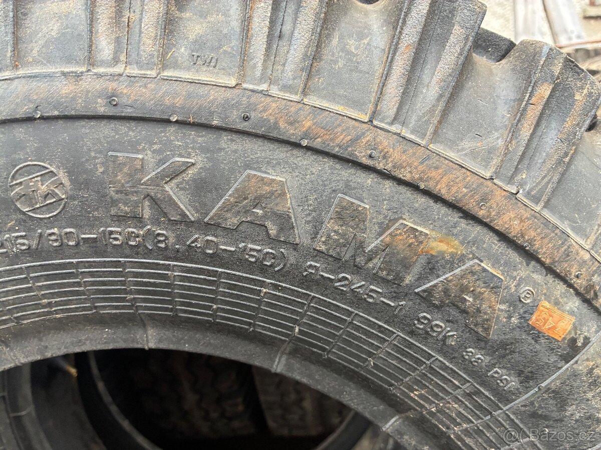 Predám pneumatiky Uaz, Gaz - 7