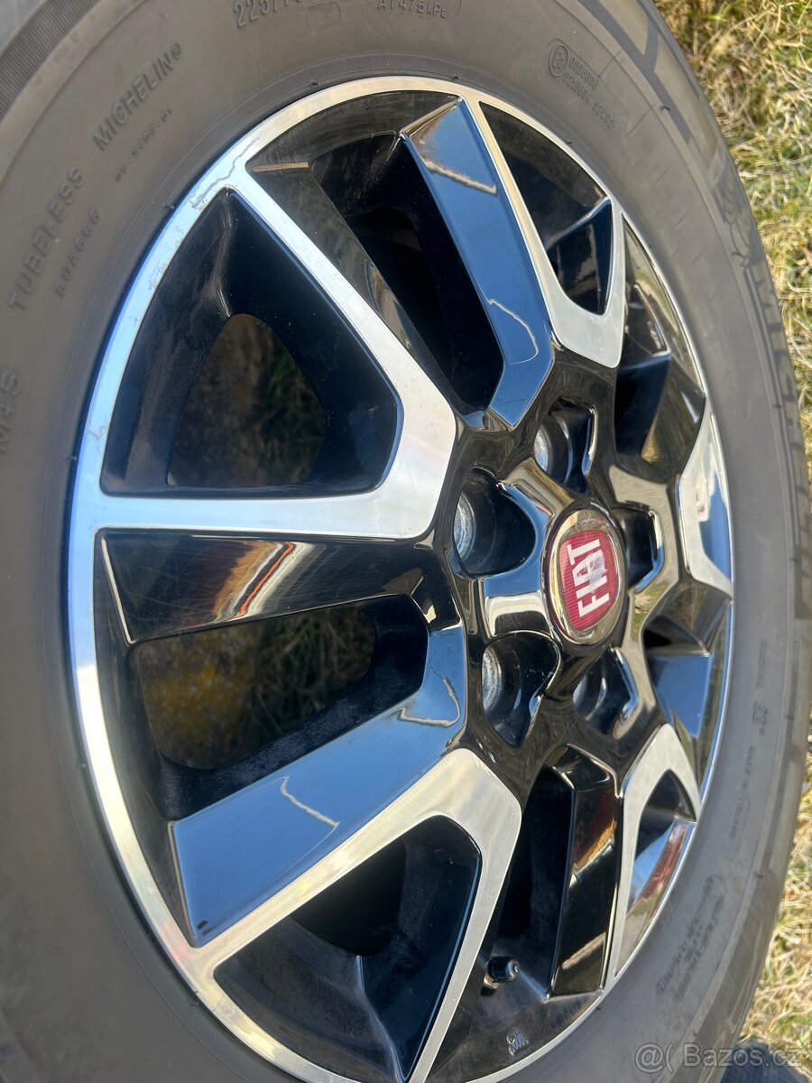 Alukola Fiat Ducato pneu Michelin 225/75 r16 - 7