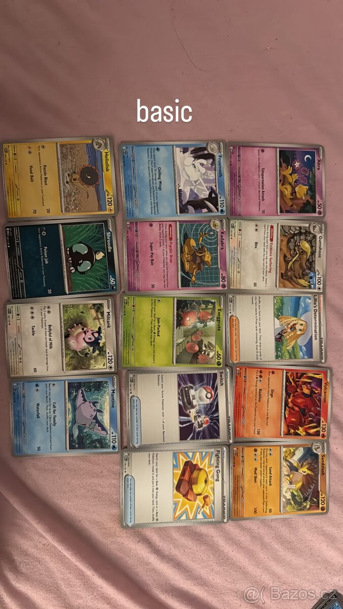 Pokémon karty CENA DOHODOU - 7