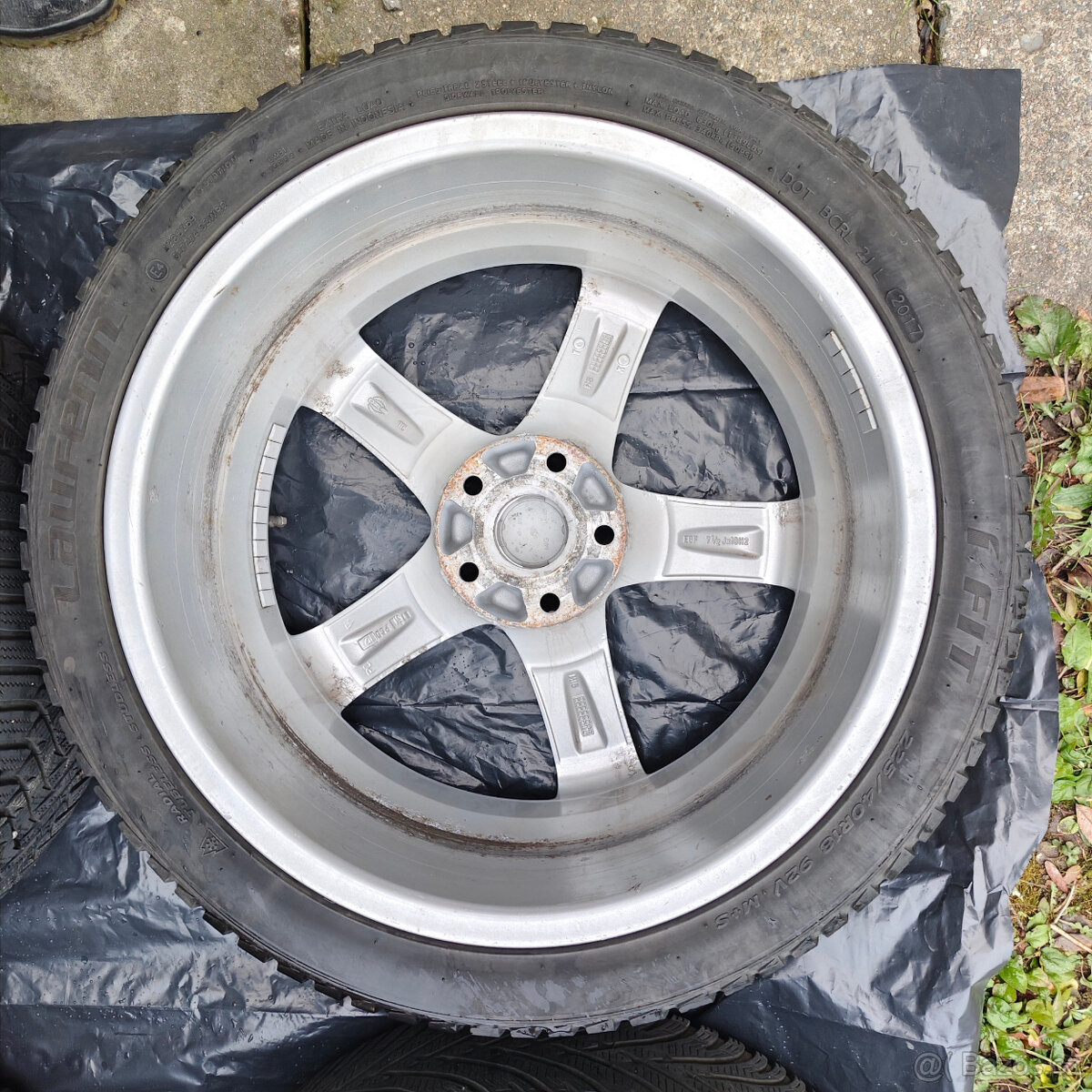 Zimní pneu 225/40 R18 kola 7,5Jx18 - 7