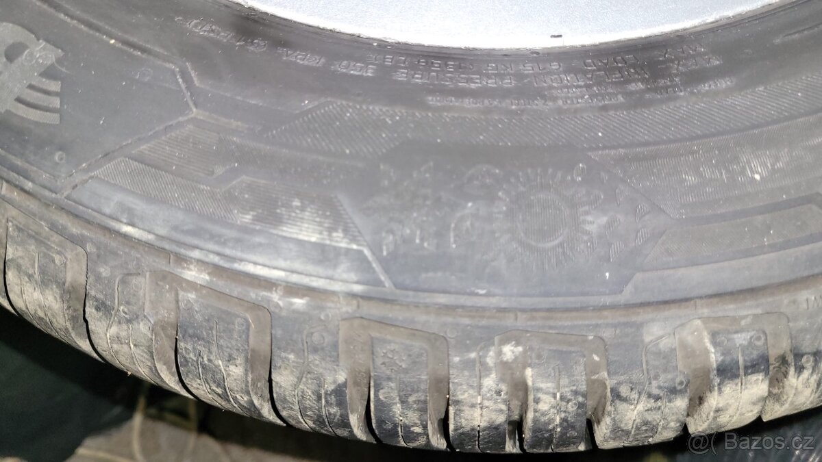 Audi Zimní kola 9mm 5x100 195/65/15 - 7