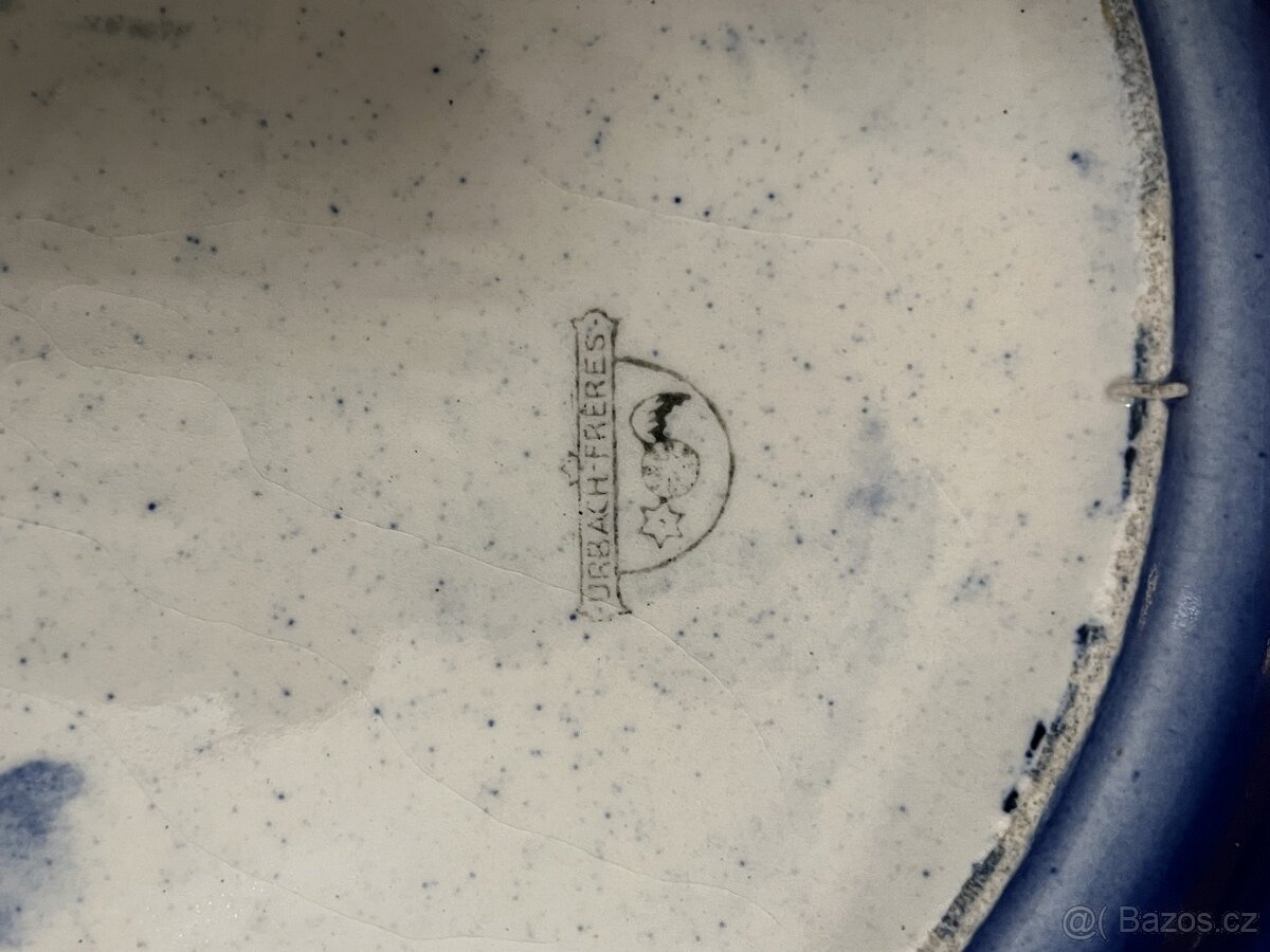 Stará Toaletní souprava, džbán , Lavor, Ditmar Urbach - 7