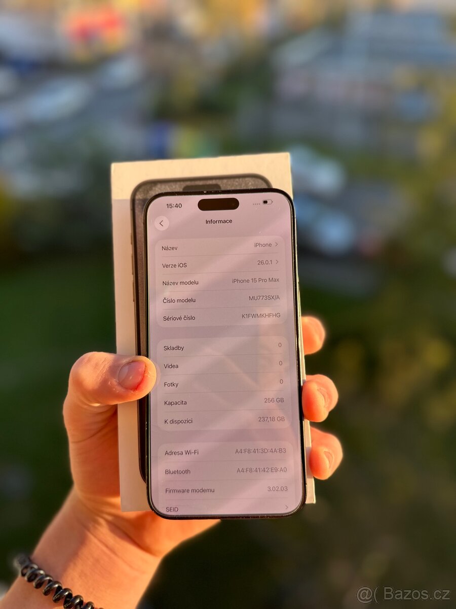 Iphone 15 PRO MAX 256 zaruka - 7