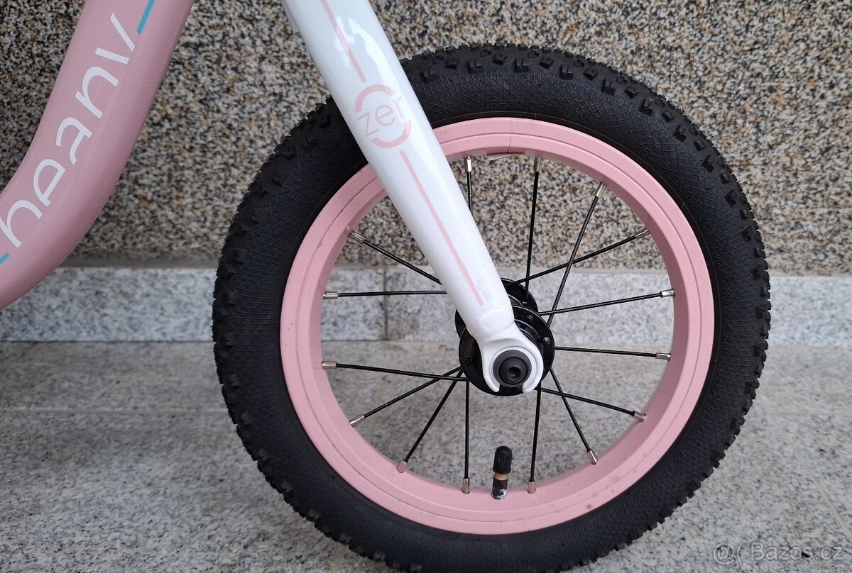 Odrážedlo Beany Zero 12" růžové - 7