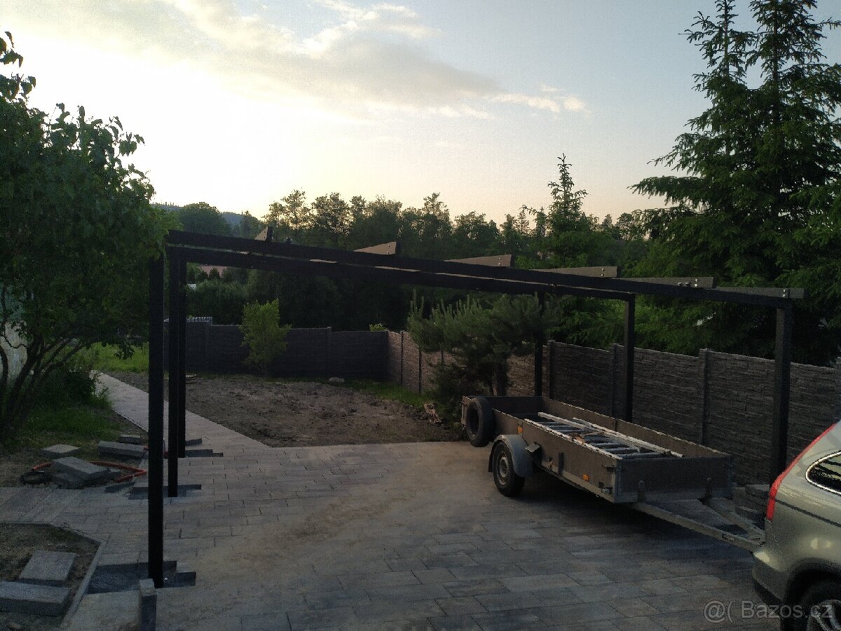 Prodám pergolu(stání pro auta) - 7