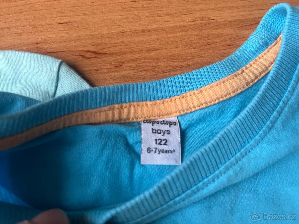 Prodám 6 ks trik.Vel.122/128 - 7