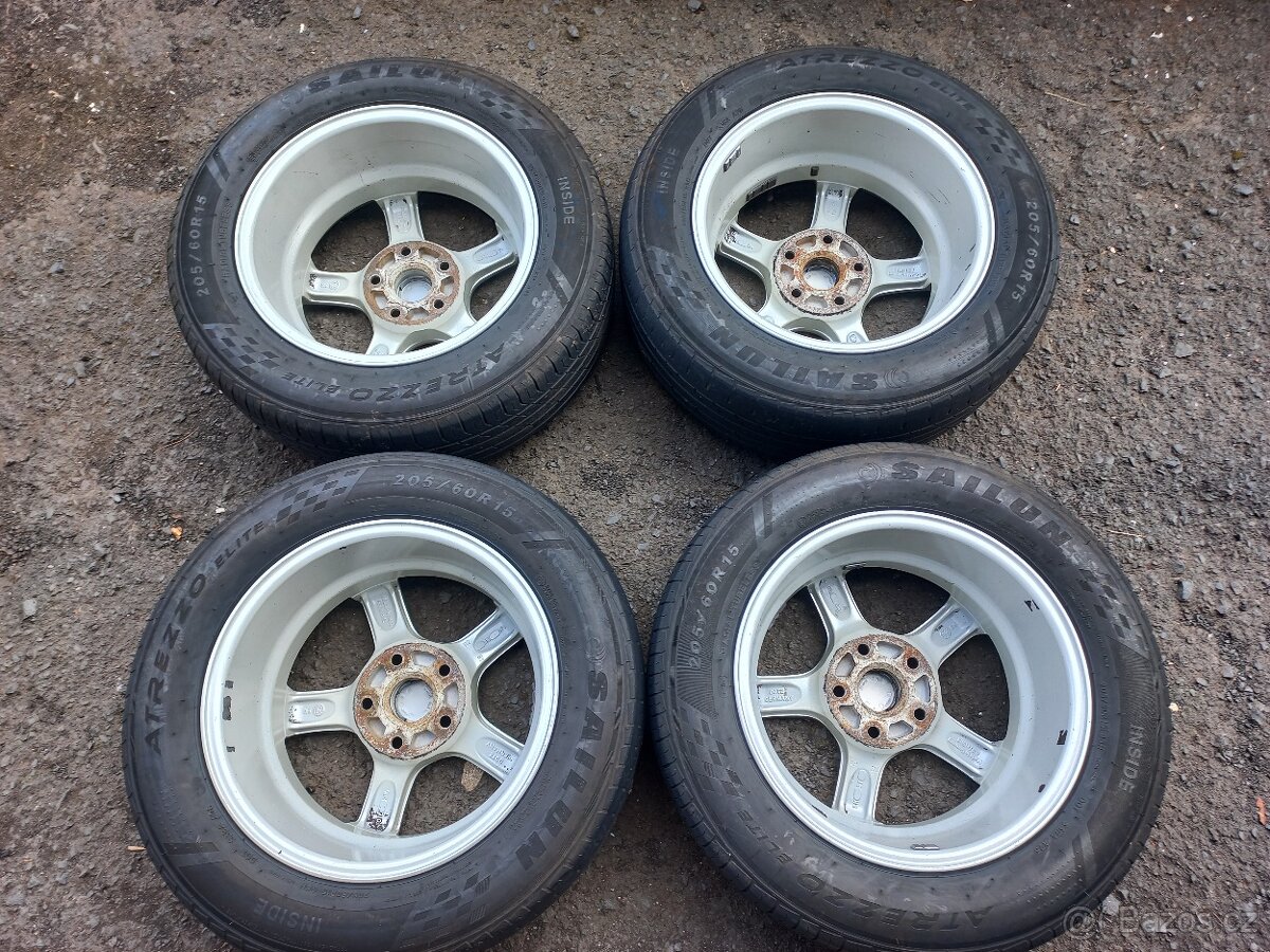 Sada ALU kol Dotz 205/60R15 letní - 7