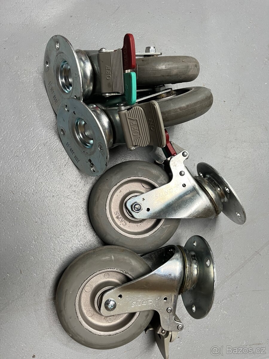 Natáčecí kolečka nábytková / dílenská - 7