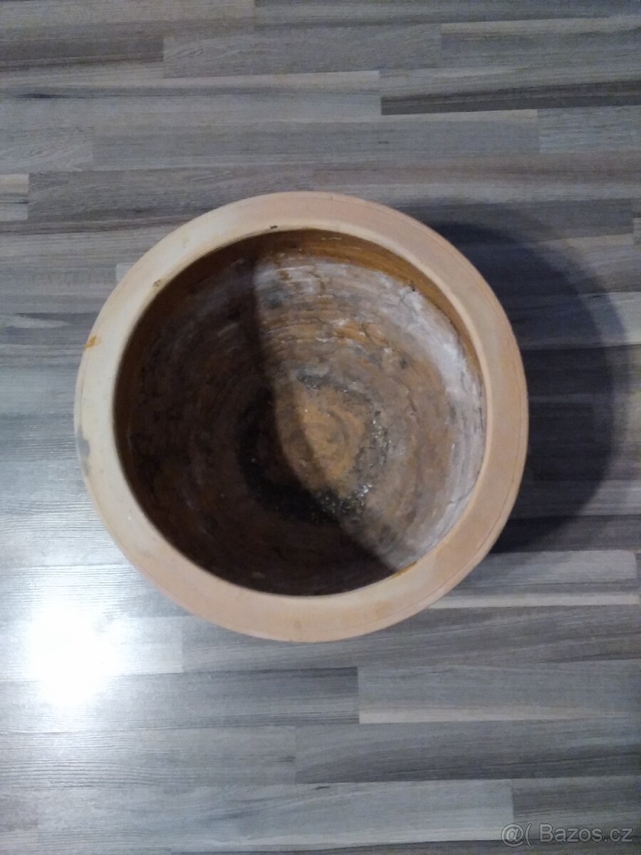 Terakotový ( hliněný ) KVĚTINÁČ - 7