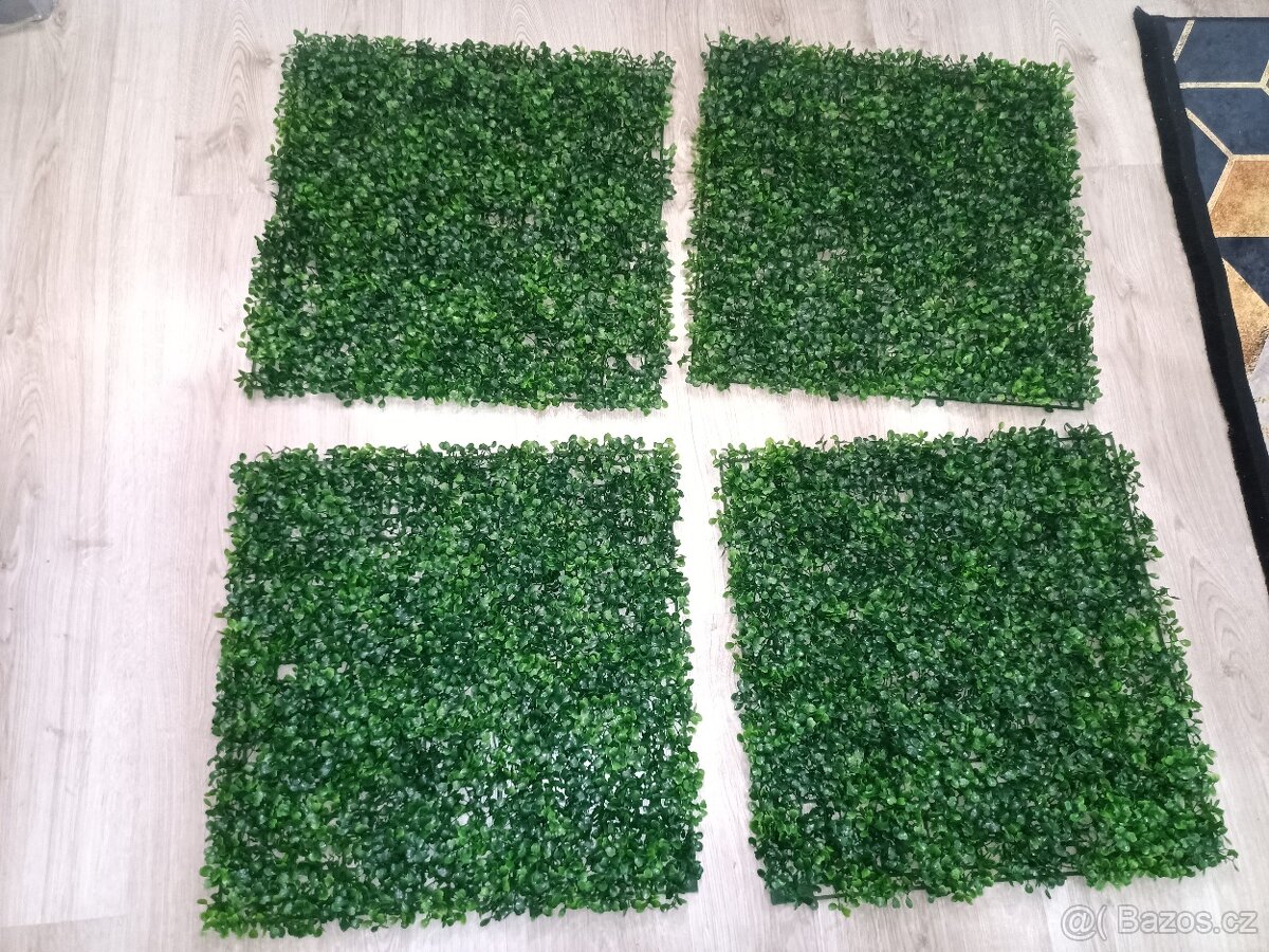Sada umělých panelů Boxwood – 24 ks 50x50cm - 7