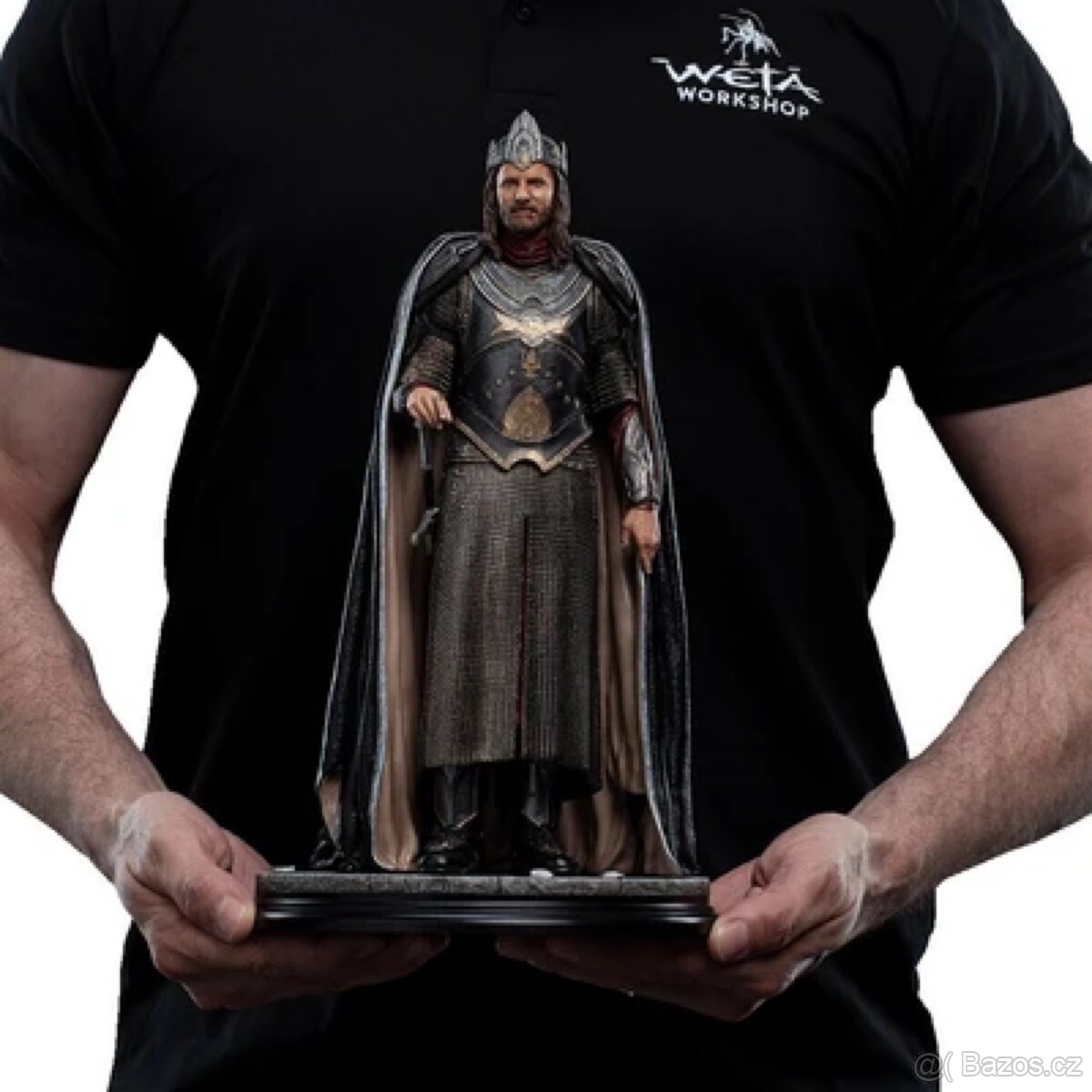 Socha 1:6 Lord of the rings King Aragorn 34 cm - 7