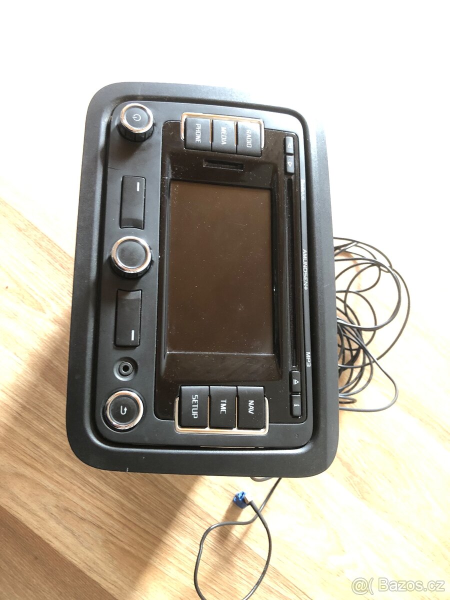 RÁDIO ŠKODA AMUNDSEN + ORIGINAL ŠKODA - 7