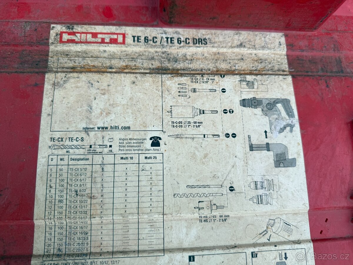 4 kufry HILTI na elektrické nářadí - 7