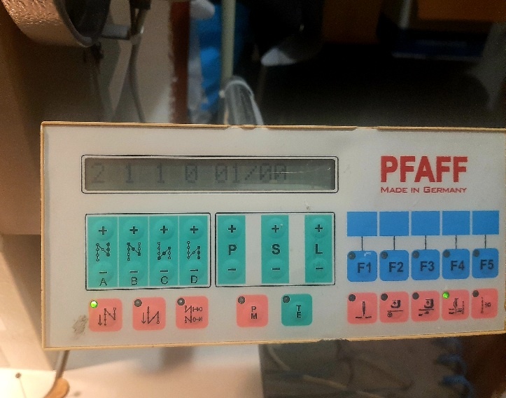 Průmyslový šicí stroj Pfaff na kůži - 7