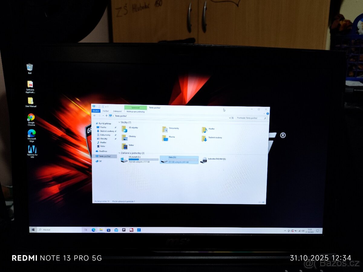 MSI GE72 Apache Pro (GE72 6QF-007CZ Apache Pro) - 7