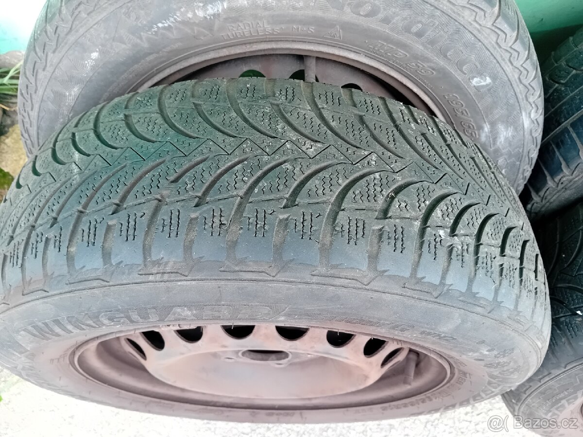 Plechove kola na octavia 2 6jx15 et 47 - 7